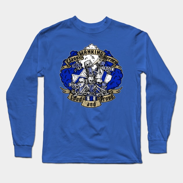 LOUD AND PROUD white and blue edition ULTRAS Football